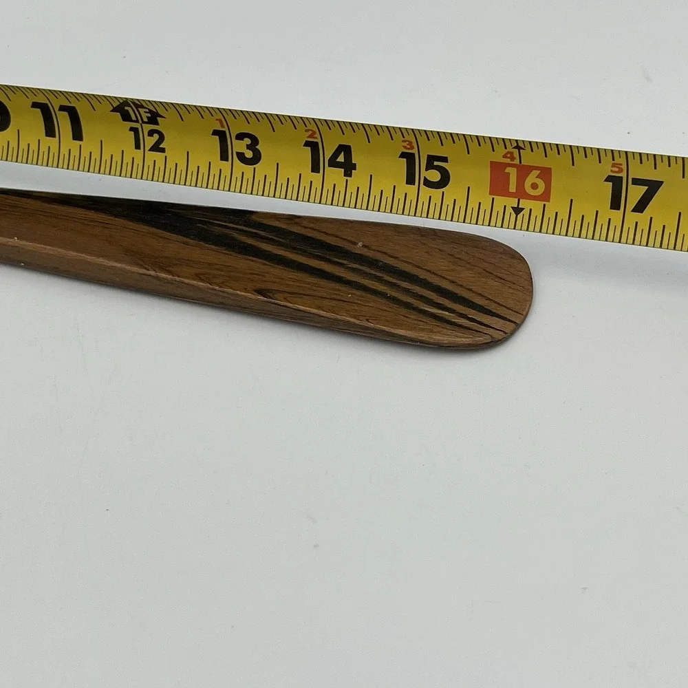 Vintage Double End Shoehorn Valet Brush Gentleman's Wardrobe Helper England Made